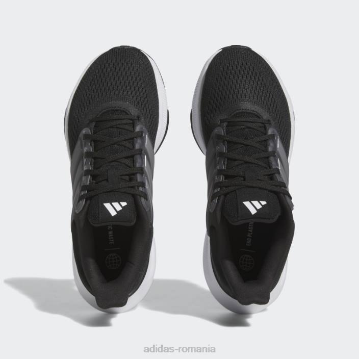 Adidas pantofi negri ultrabounce sport cu dantelă adidas copii alb negru 2JBN11097