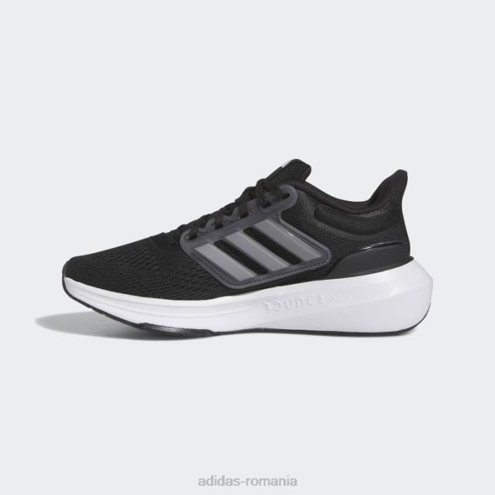 Adidas pantofi negri ultrabounce sport cu dantelă adidas copii alb negru 2JBN11097