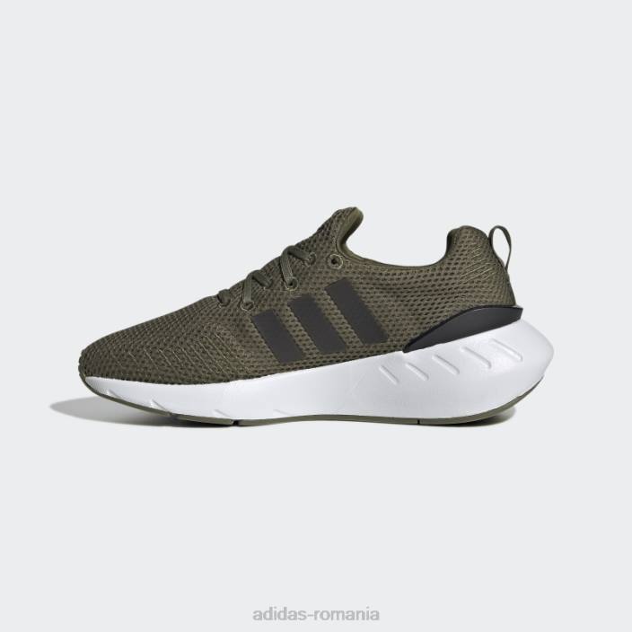 Adidas pantofi olive swift run 22 copii măsline/negru/alb 2JBN18155