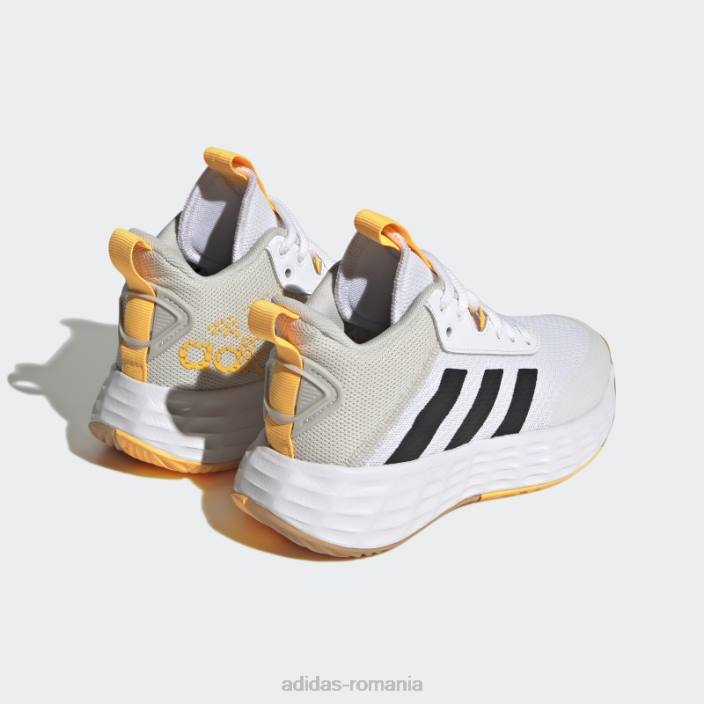 Adidas pantofi ownthegame 2.0 alb adidas copii alb/negru/auriu 2JBN11436