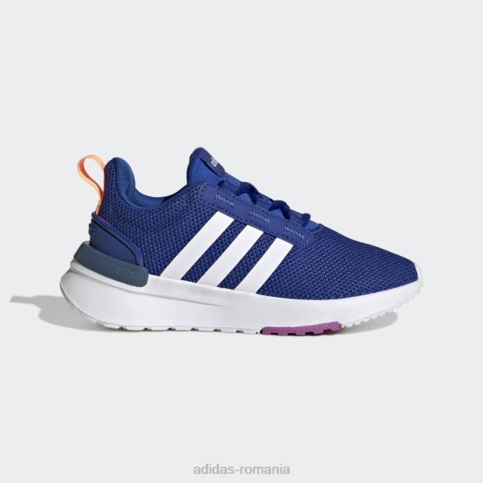 Adidas pantofi racer tr21 albastru regal adidas copii albastru regal/alb/portocaliu fascicul 2JBN12042