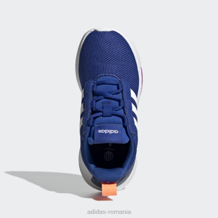Adidas pantofi racer tr21 albastru regal copii albastru regal/alb/portocaliu fascicul 2JBN18062