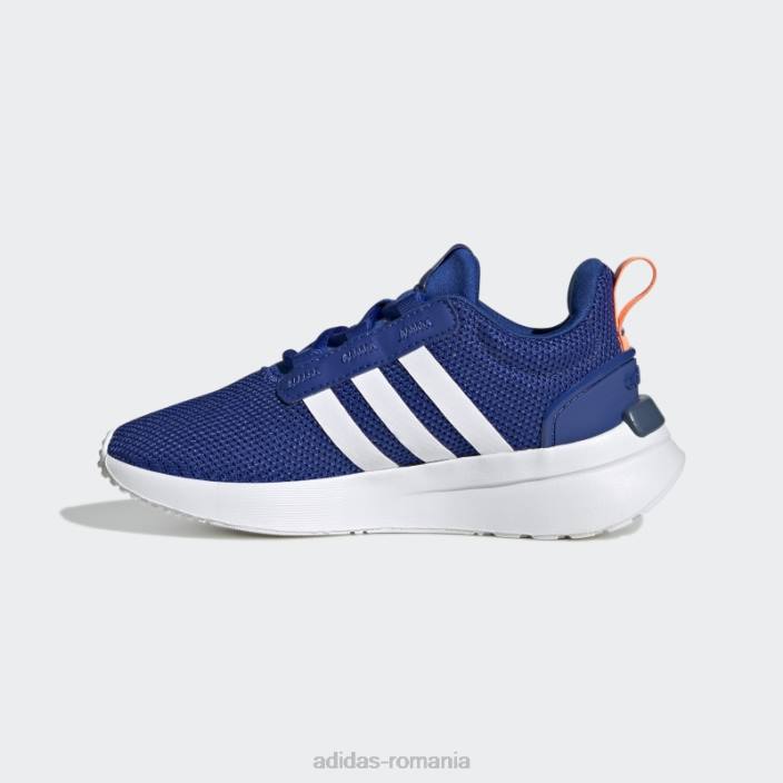 Adidas pantofi racer tr21 albastru regal copii albastru regal/alb/portocaliu fascicul 2JBN18062