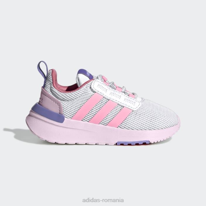 Adidas pantofi racer tr21 ton trandafir copii alb/ton trandafir/roz 2JBN11529