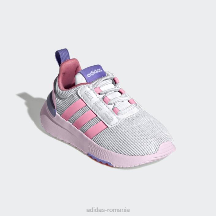 Adidas pantofi racer tr21 ton trandafir copii alb/ton trandafir/roz 2JBN11529
