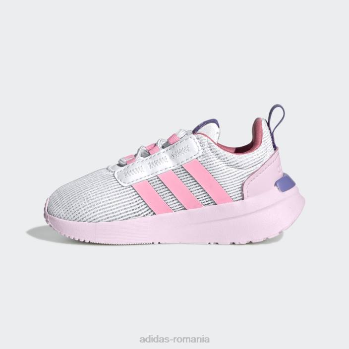 Adidas pantofi racer tr21 ton trandafir copii alb/ton trandafir/roz 2JBN11529