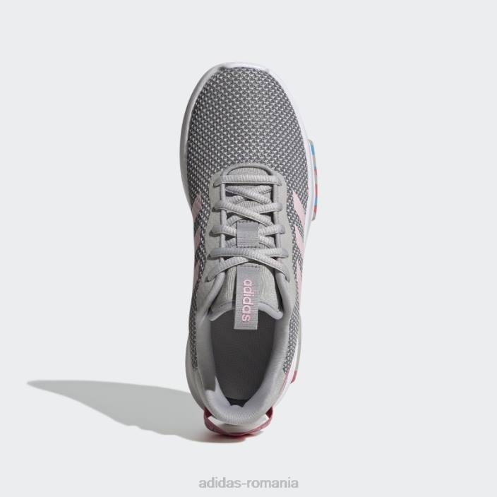 Adidas pantofi racer tr 2.0 gri copii ton gri/roz/trandafir 2JBN11438