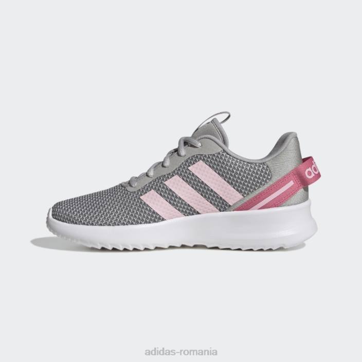 Adidas pantofi racer tr 2.0 gri copii ton gri/roz/trandafir 2JBN11438