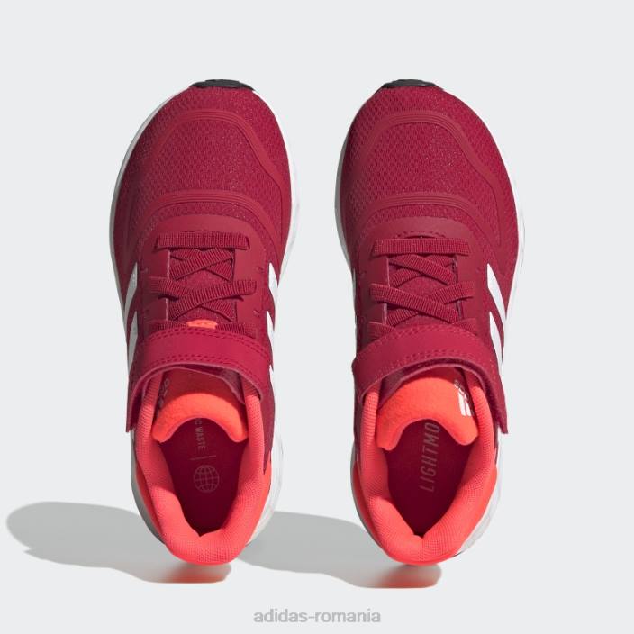 Adidas pantofi rosii duramo 10 copii stacojiu/alb/rosu 2JBN18100