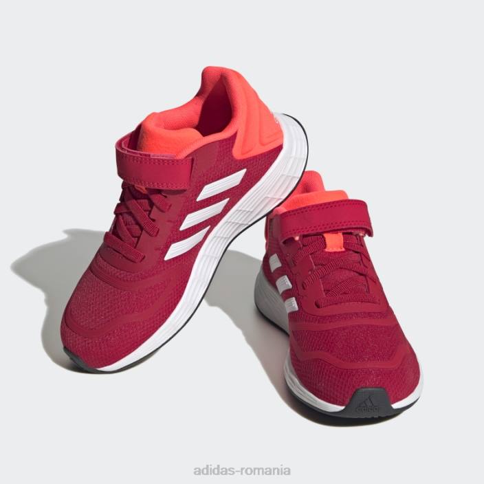 Adidas pantofi rosii duramo 10 copii stacojiu/alb/rosu 2JBN18100