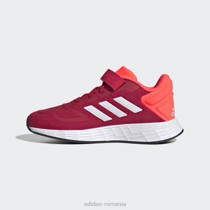 Adidas pantofi rosii duramo 10 copii stacojiu/alb/rosu 2JBN18100
