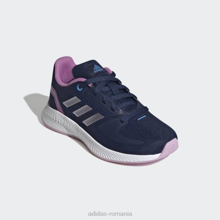 Adidas pantofi runfalcon 2.0 albastru închis copii albastru închis/violet mat/liliac 2JBN11392
