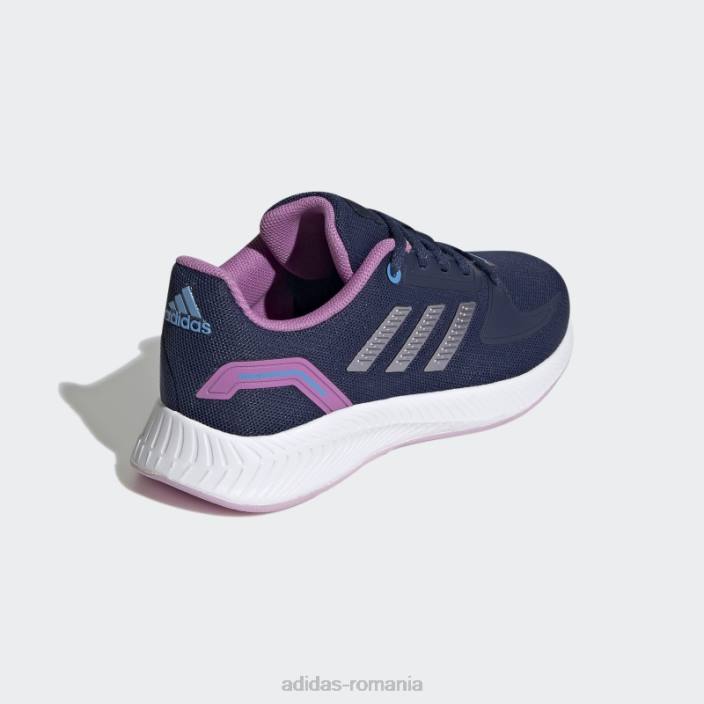 Adidas pantofi runfalcon 2.0 albastru închis copii albastru închis/violet mat/liliac 2JBN11392