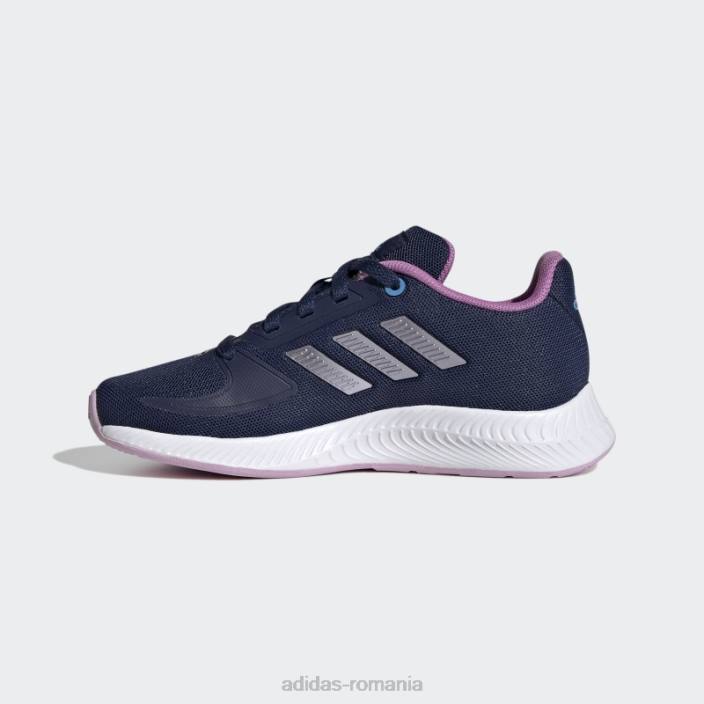 Adidas pantofi runfalcon 2.0 albastru închis copii albastru închis/violet mat/liliac 2JBN11392