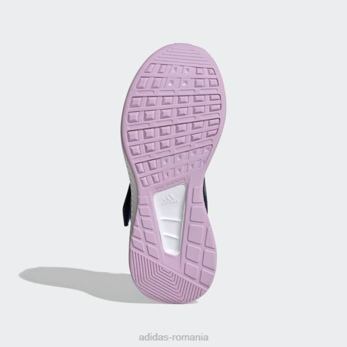 Adidas pantofi runfalcon 2.0 albastru închis copii albastru închis/violet mat/liliac 2JBN11407