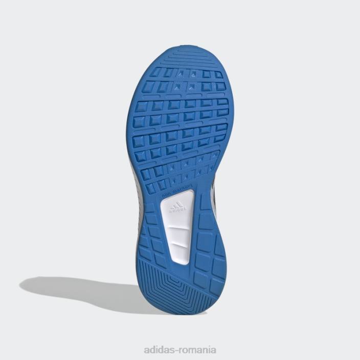 Adidas pantofi runfalcon 2.0 argintii copii argintiu/fier metalic/albastru 2JBN18260