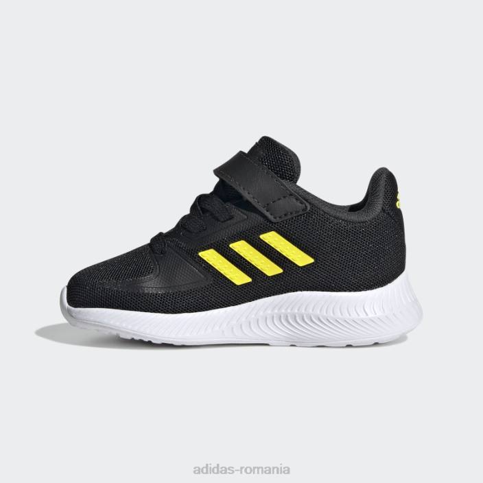 Adidas pantofi runfalcon 2.0 galbeni copii negru/galben/verde fascicul 2JBN11321