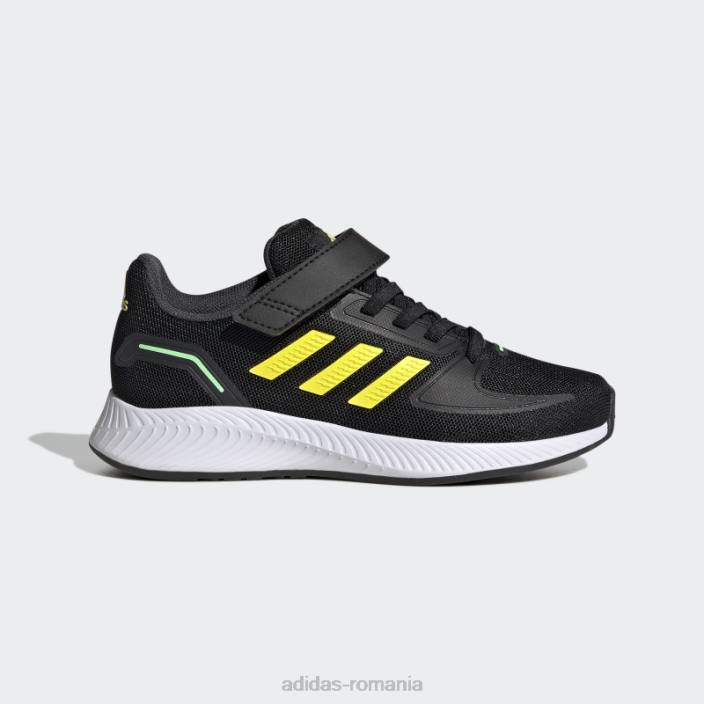 Adidas pantofi runfalcon 2.0 negru adidas copii negru/galben/verde fascicul 2JBN11442
