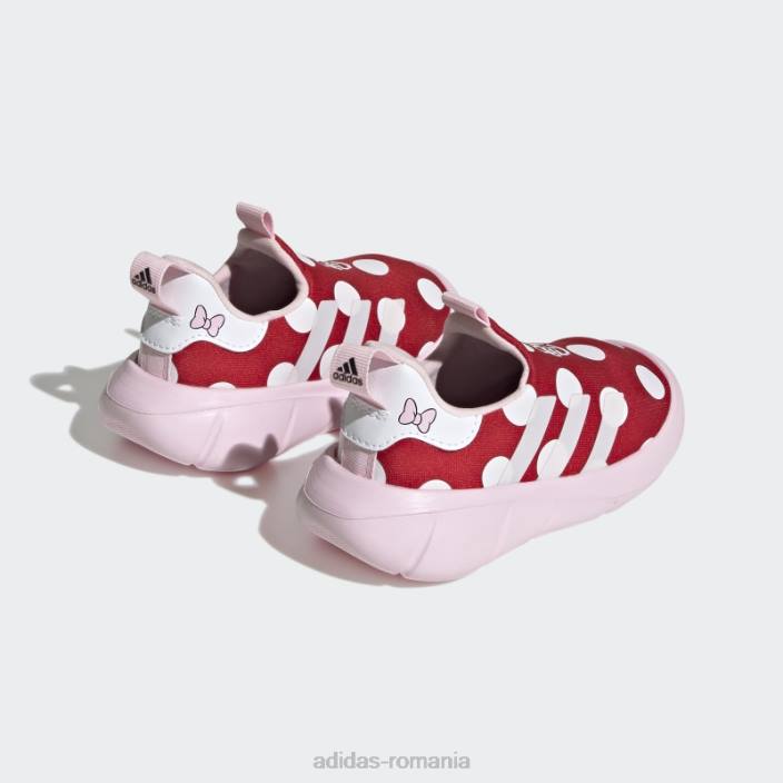 Adidas pantofi slip-on disney monofit trainer lifestyle stacojiu adidas copii stacojiu/alb/roz 2JBN3522