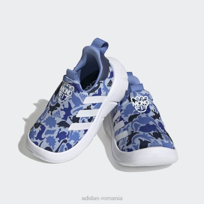 Adidas pantofi slip-on monofit albastru albastru adidas copii albastru zori/alb/albastru 2JBN18009