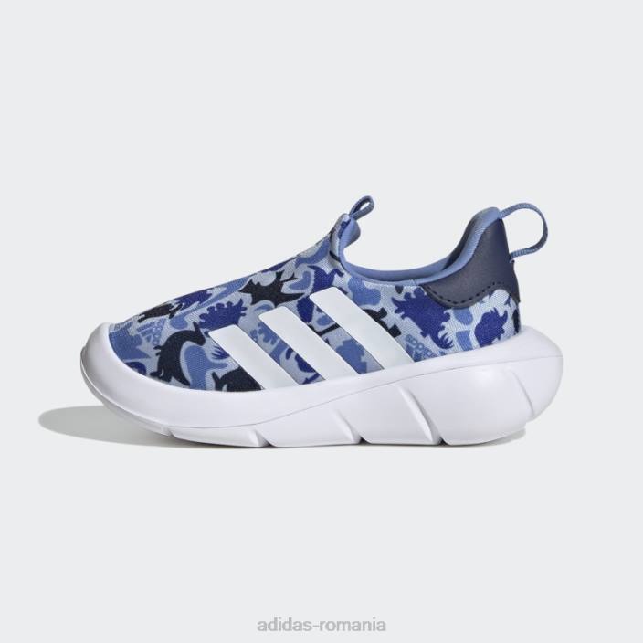 Adidas pantofi slip-on monofit albastru albastru adidas copii albastru zori/alb/albastru 2JBN18009