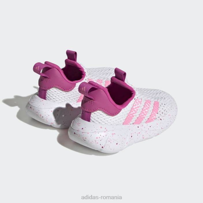 Adidas pantofi slip-on monofit trainer lifestyle alb adidas copii alb/roz fascicul/fucsia 2JBN17940
