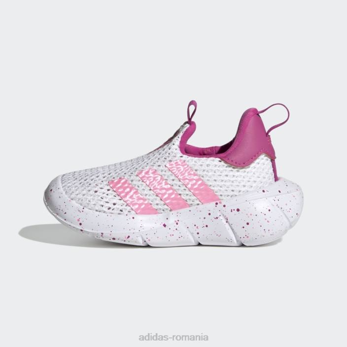 Adidas pantofi slip-on monofit trainer lifestyle alb adidas copii alb/roz fascicul/fucsia 2JBN17940