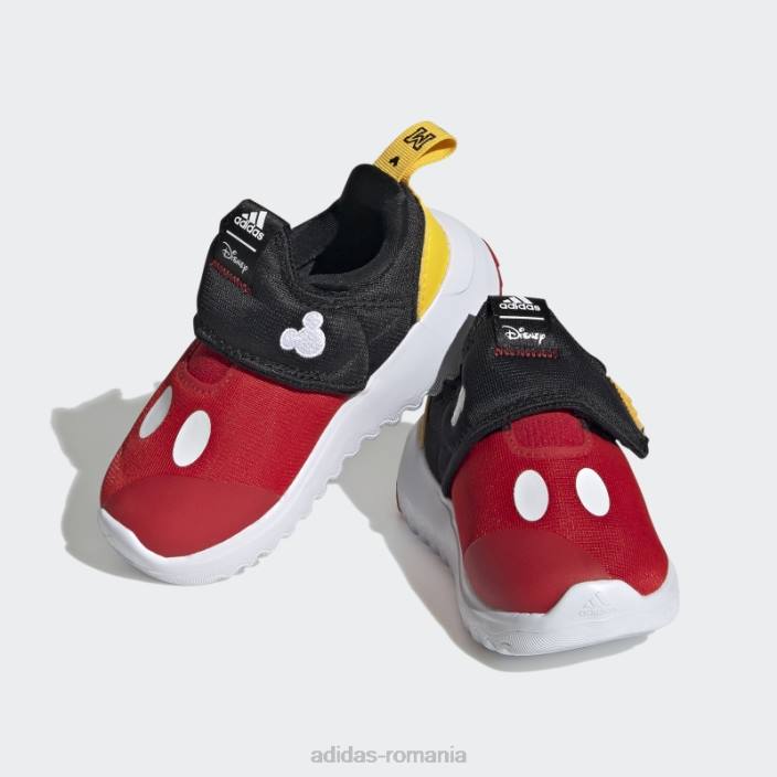 Adidas pantofi slip-on negri fashion x disney suru365 mickey copii negru/stacojiu/auriu 2JBN11211