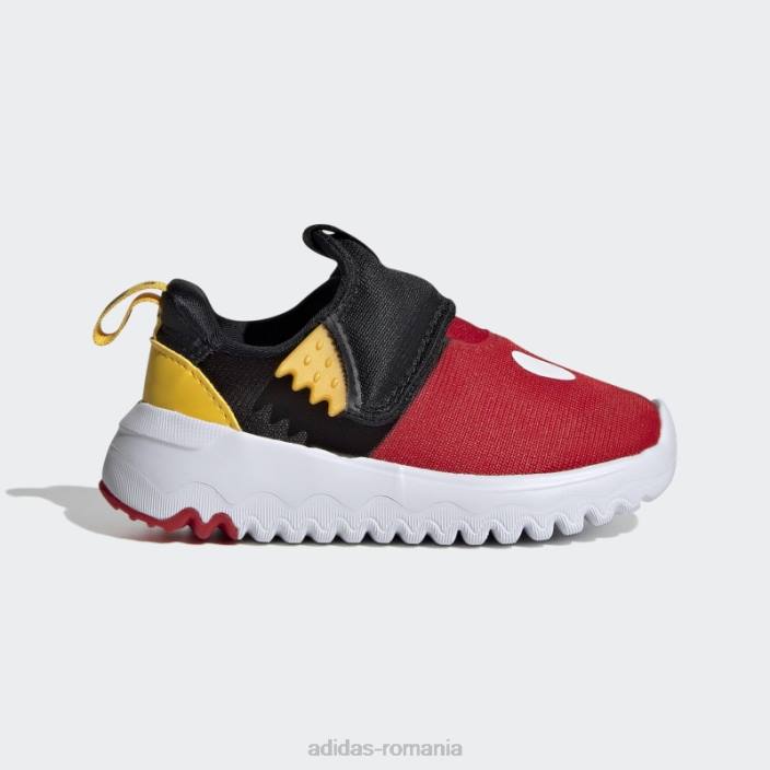 Adidas pantofi slip-on negri hot x disney suru365 mickey copii negru/stacojiu/auriu 2JBN17896