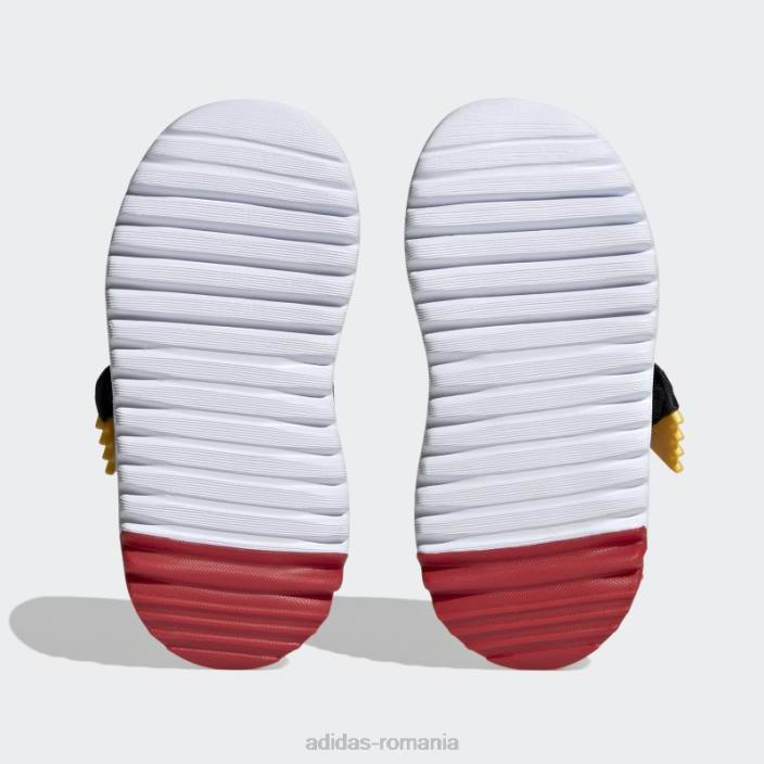 Adidas pantofi slip-on negri hot x disney suru365 mickey copii negru/stacojiu/auriu 2JBN17896