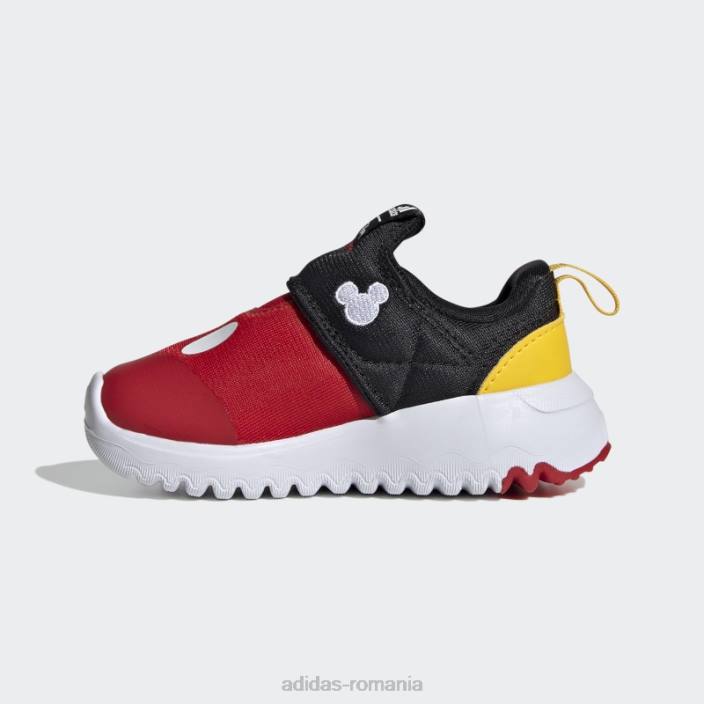 Adidas pantofi slip-on negri hot x disney suru365 mickey copii negru/stacojiu/auriu 2JBN17896