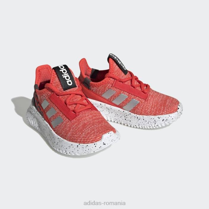 Adidas pantofi slip-on rosu kaptir 2.0 adidas copii roșu/argintiu/negru 2JBN11241