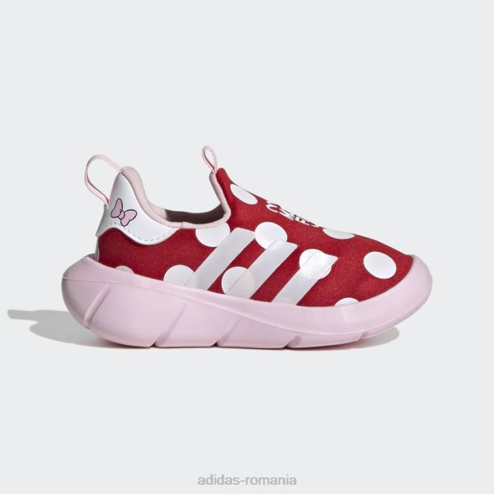 Adidas pantofi slip-on scarlet Disney monofit trainer lifestyle adidas copii stacojiu/alb/roz 2JBN17787