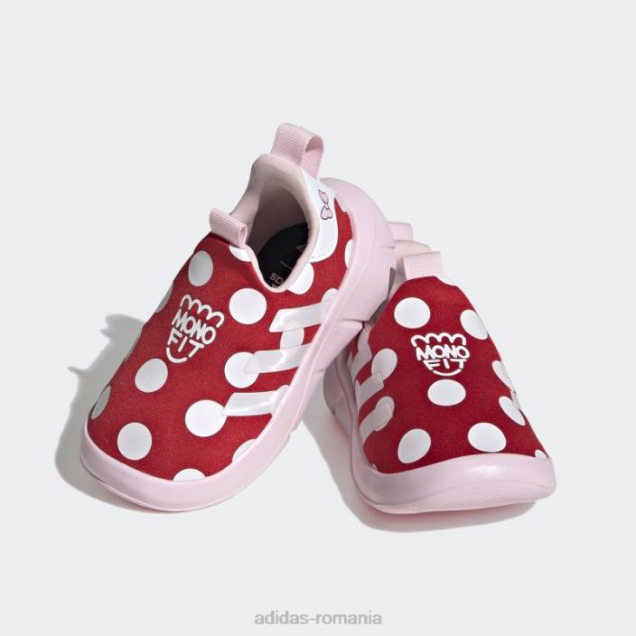 Adidas pantofi slip-on scarlet Disney monofit trainer lifestyle adidas copii stacojiu/alb/roz 2JBN17787