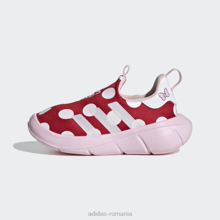 Adidas pantofi slip-on scarlet Disney monofit trainer lifestyle adidas copii stacojiu/alb/roz 2JBN17787