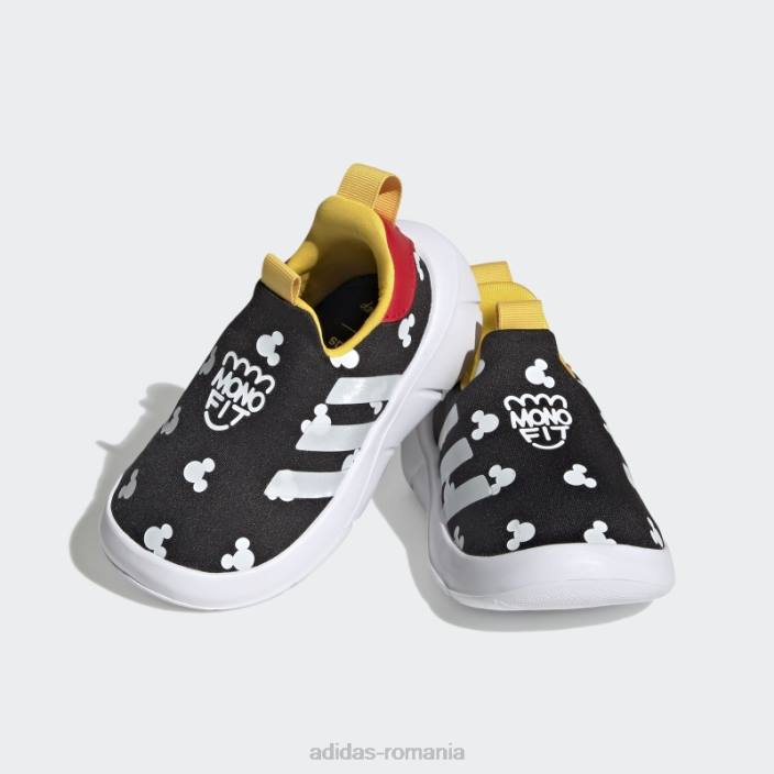 Adidas pantofi slip-on scarlet disney x monofit trainer lifestyle copii negru/alb/stacojiu 2JBN17909
