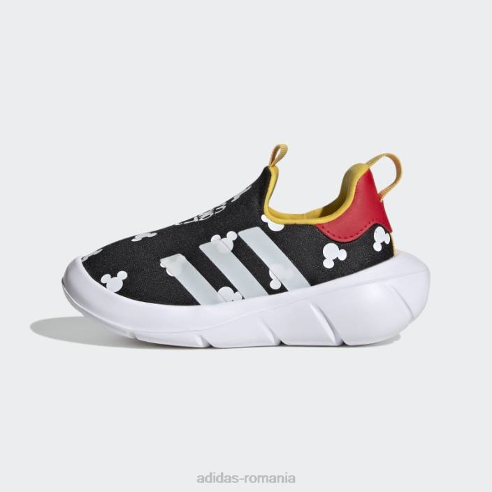 Adidas pantofi slip-on scarlet disney x monofit trainer lifestyle copii negru/alb/stacojiu 2JBN17909