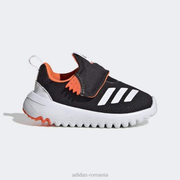 Adidas pantofi slip-on suru365 negri adidas copii negru/alb/portocaliu 2JBN18099