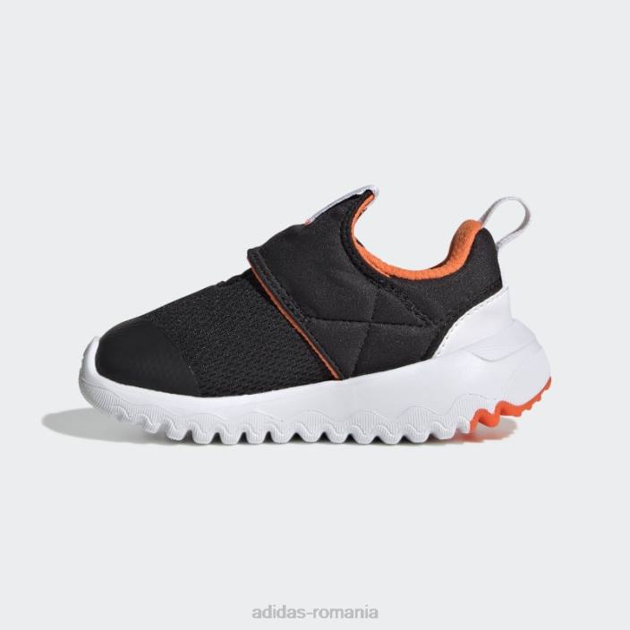 Adidas pantofi slip-on suru365 negri adidas copii negru/alb/portocaliu 2JBN18099