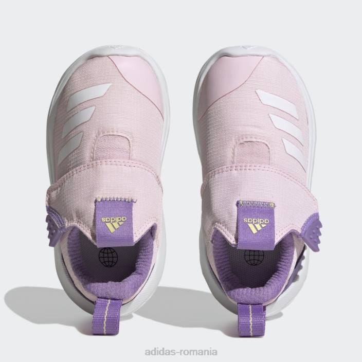 Adidas pantofi slip-on suru365 roz adidas copii roz/alb/violet 2JBN17823