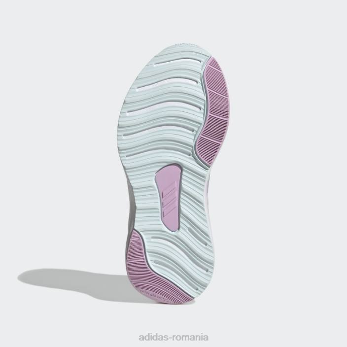 Adidas pantofi sport de alergare fortarun din dantela albi copii albastru/alb/roz 2JBN11483