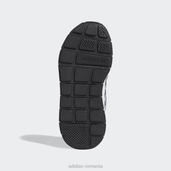 Adidas pantofi swift run negri eleganti copii alb negru 2JBN11426