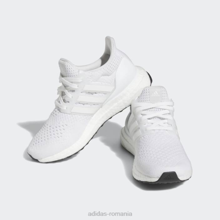 Adidas pantofi ultraboost 1.0 alb copii alb 2JBN17792