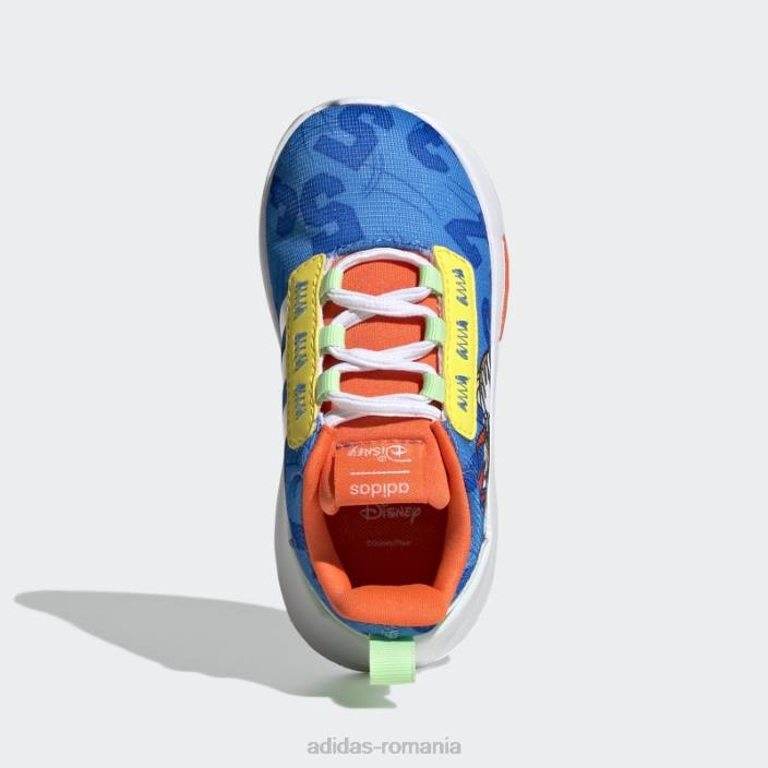 Adidas pantofi x disney racer tr21 fashion blue copii albastru/alb/portocaliu 2JBN11538