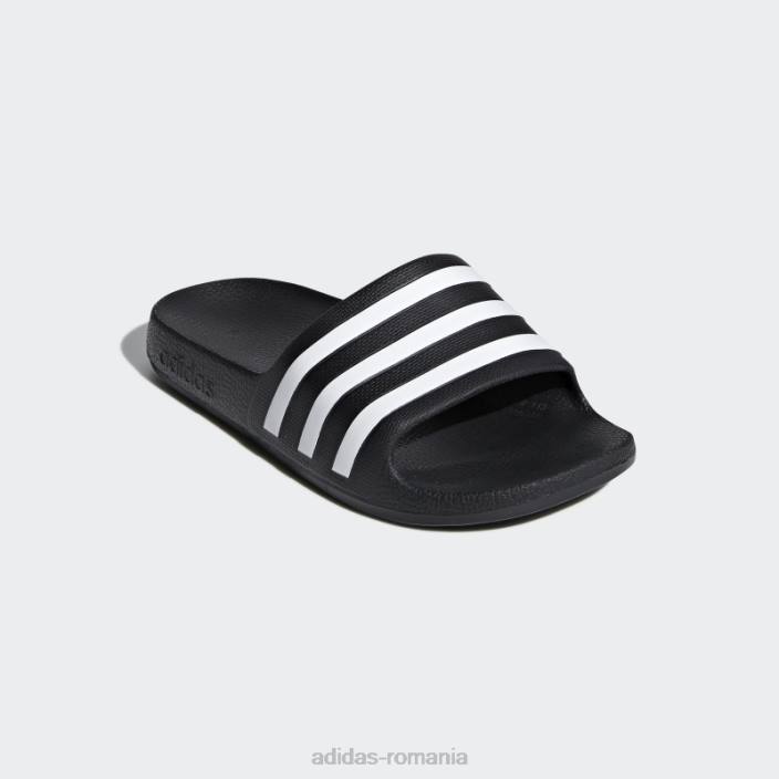 Adidas papuci adilette aqua negru adidas copii alb negru 2JBN3498