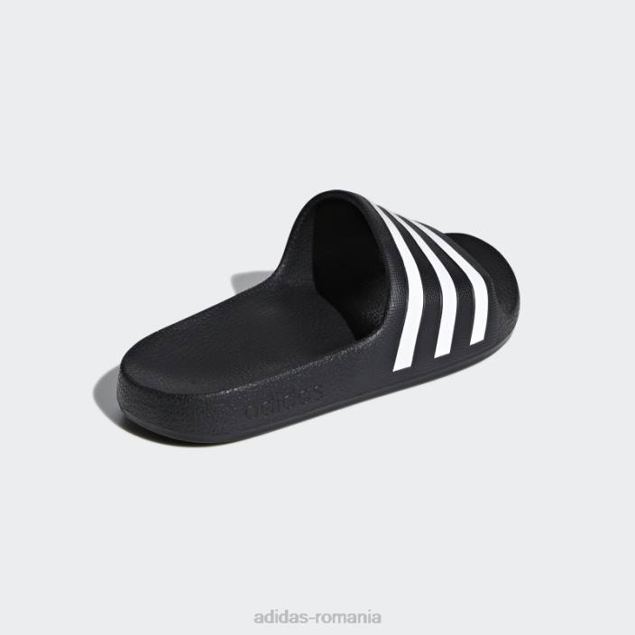 Adidas papuci adilette aqua negru adidas copii alb negru 2JBN3498