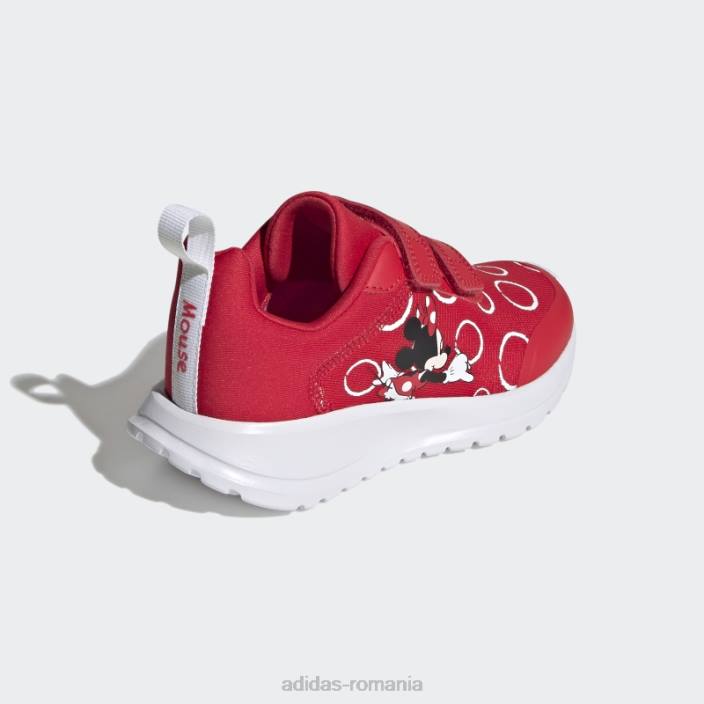 Adidas ray red x disney mickey and minnie tensaur pantofi moda copii rază roșie/albă 2JBN18090