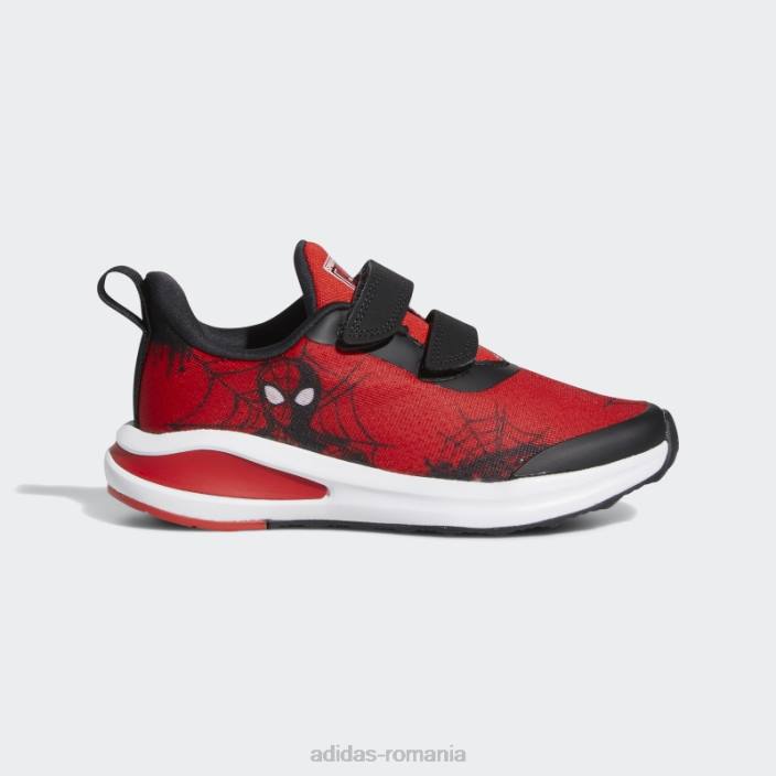 Adidas red x marvel spider-man fortarun pantofi fierbinti copii roșu/negru/alb 2JBN18192