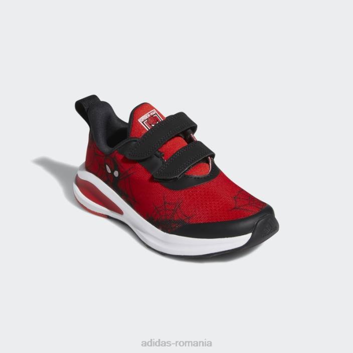 Adidas red x marvel spider-man fortarun pantofi fierbinti copii roșu/negru/alb 2JBN18192