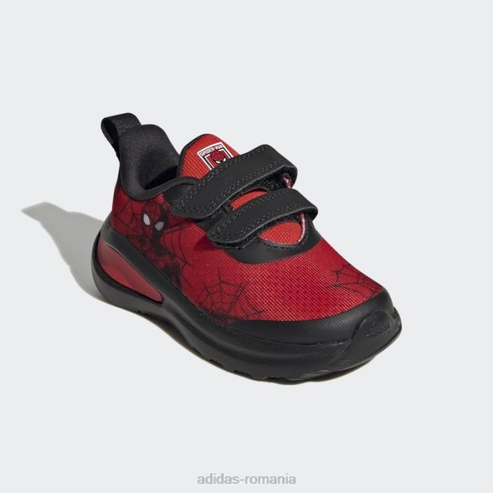 Adidas red x marvel spider-man fortarun pantofi moda copii roșu/negru/alb 2JBN18172